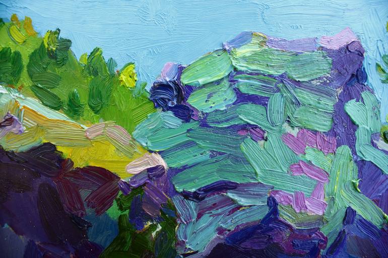 Original Expressionism Landscape Painting by Anri Kutchava