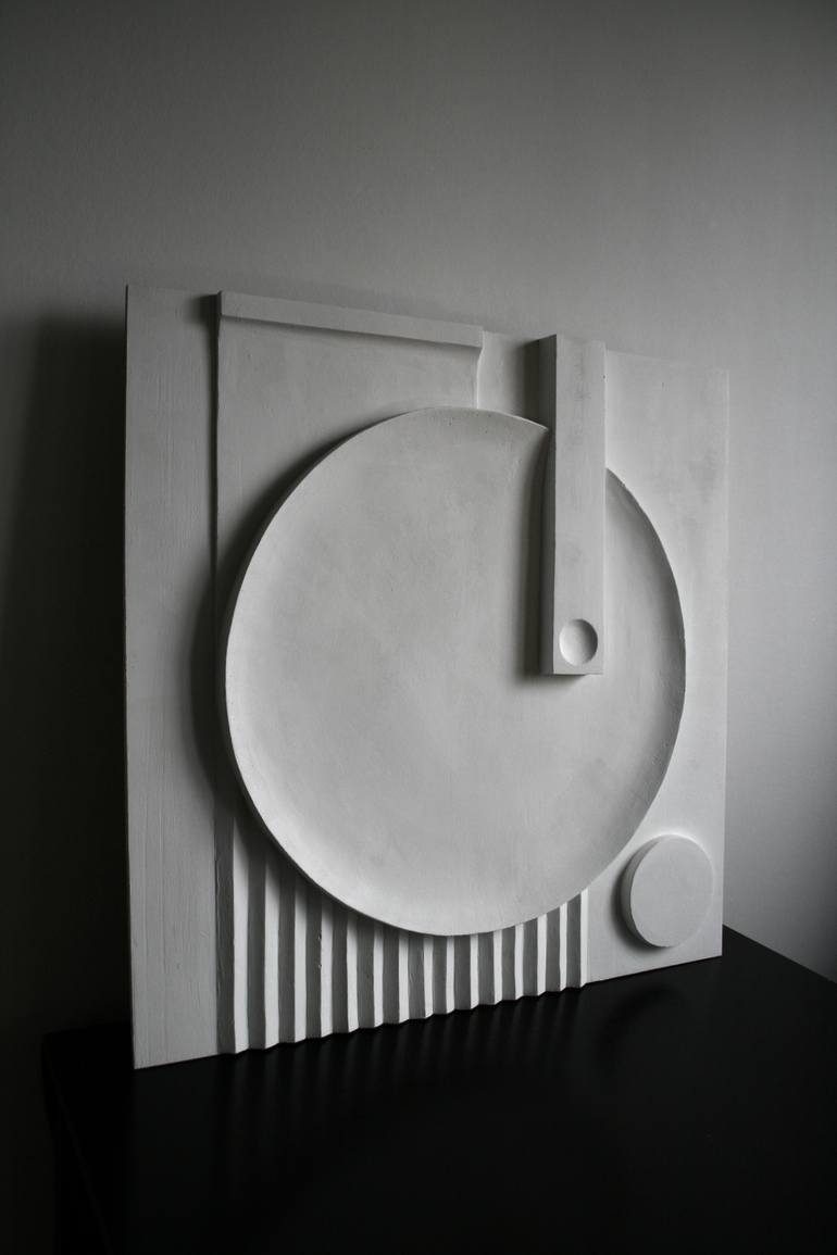 Original Minimalism Abstract Sculpture by Julia Arnautova