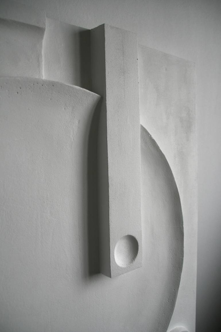 Original Minimalism Abstract Sculpture by Julia Arnautova