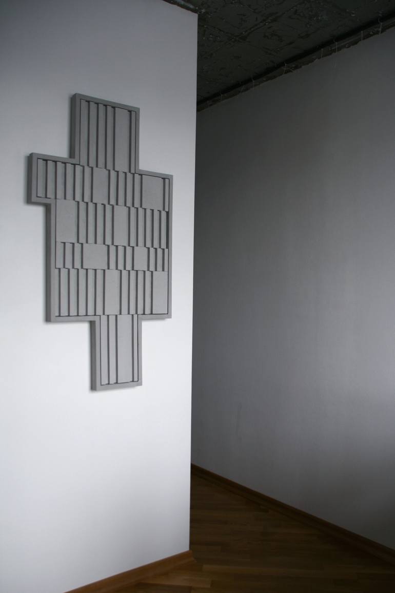 Original Minimalism Abstract Sculpture by Julia Arnautova