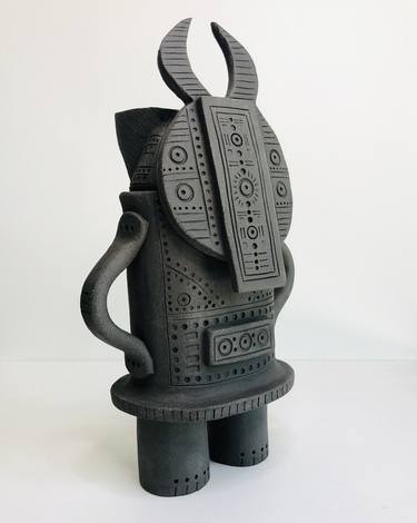 Original Figurative World Culture Sculpture by Jennifer Hull