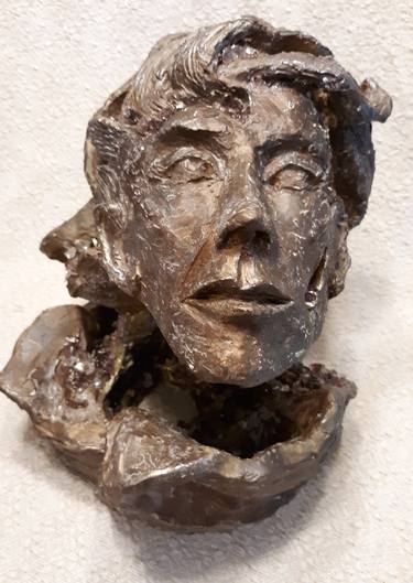 Original People Sculpture by Georgette Goldberg Haydu