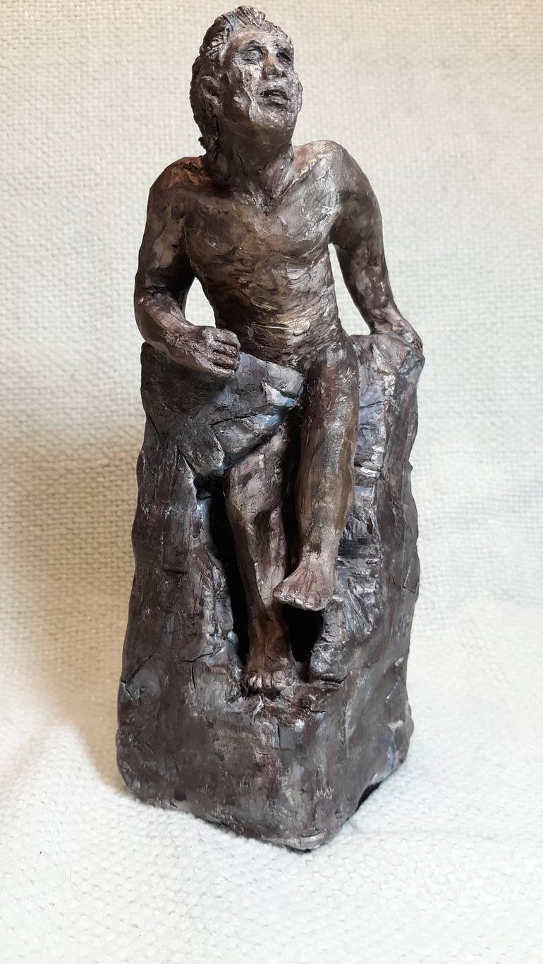 Original Nude Sculpture by Georgette Goldberg Haydu