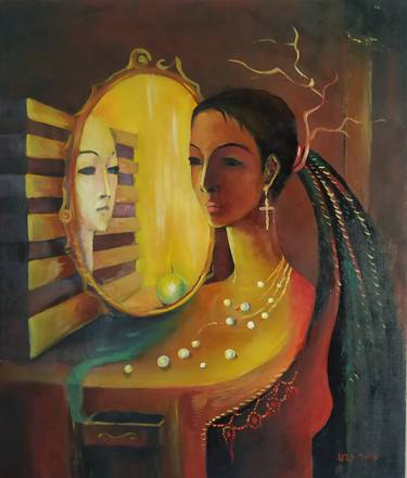 Original Surrealism Women Paintings by Ani Petrosyan