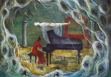 Original Surrealism Fantasy Paintings by Ani Petrosyan