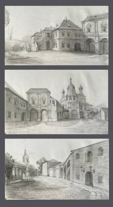 Original Architecture Drawings by Ani Petrosyan