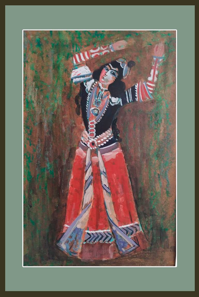 Original Figurative People Painting by Ani Petrosyan