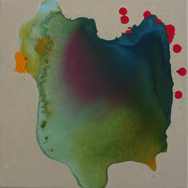 Original Abstract Expressionism Abstract Painting by Alexandra Baker