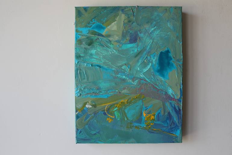 Original Abstract Water Painting by Alexandra Baker