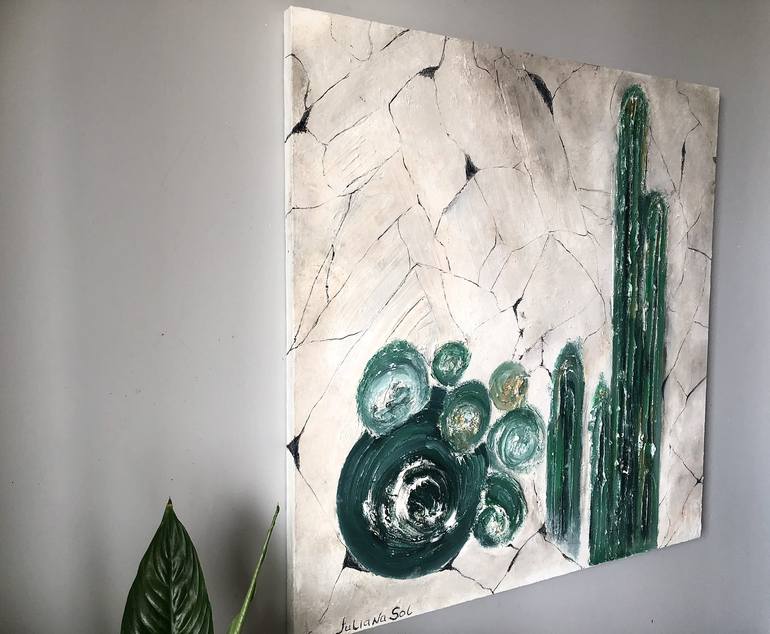 Original 3d Sculpture Abstract Painting by Juliana Sol