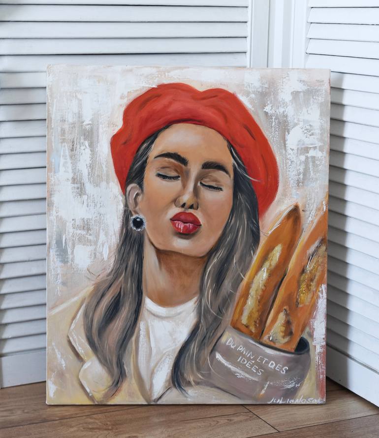 Original Figurative Women Painting by Juliana Sol