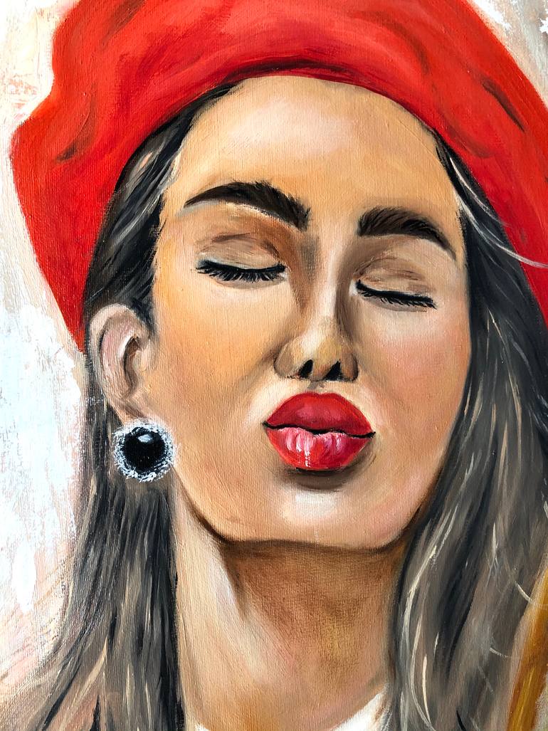Original Figurative Women Painting by Juliana Sol