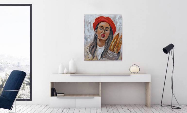 Original Figurative Women Painting by Juliana Sol