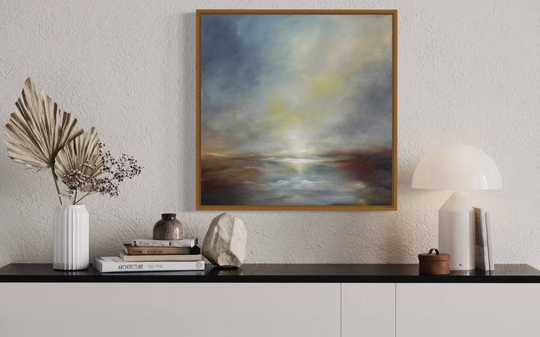 Original Abstract Expressionism Seascape Painting by Tonya Trest