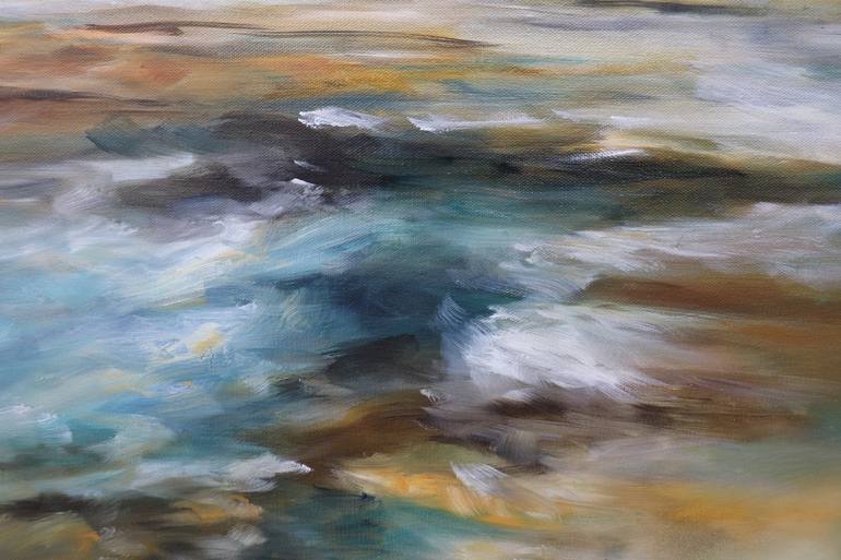Original Abstract Expressionism Seascape Painting by Tonya Trest