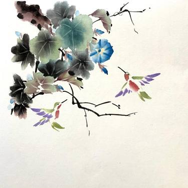 Original Floral Paintings by Albert K Libre