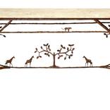 African Bronze Table by Heinrich Filter