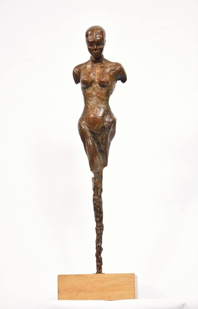 Original abstract Nude Sculpture by Heinrich Filter