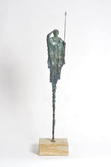 Original Figurative Men Sculpture by Heinrich Filter