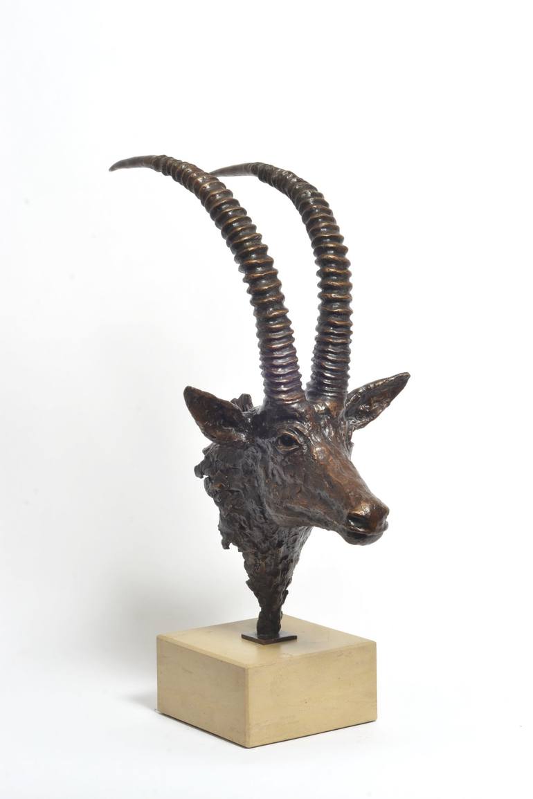 Original Abstract Expressionism Animal Sculpture by Heinrich Filter