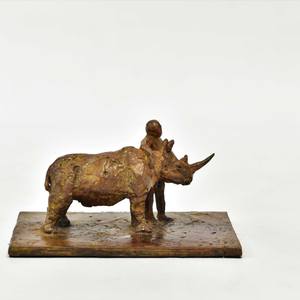 Collection Miniature bronze sculpture