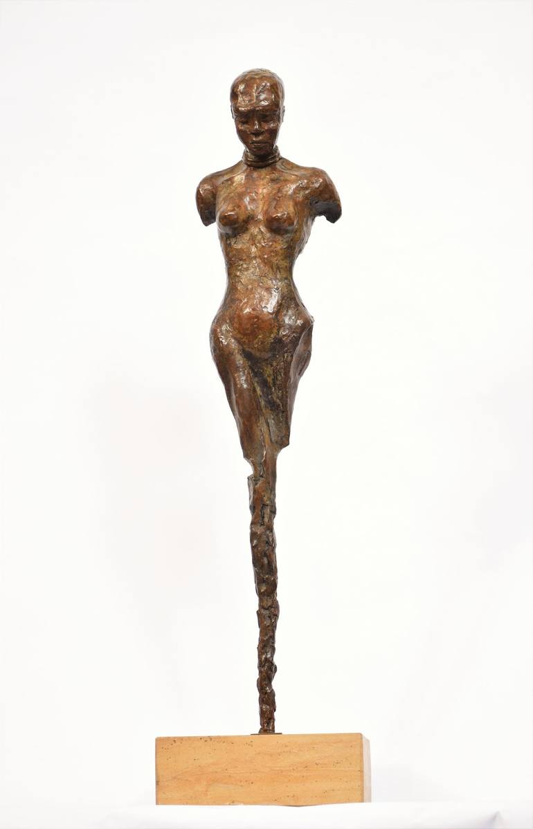 Original Abstract Nude Sculpture by Heinrich Filter