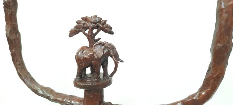 Original Figurative Animal Sculpture by Heinrich Filter