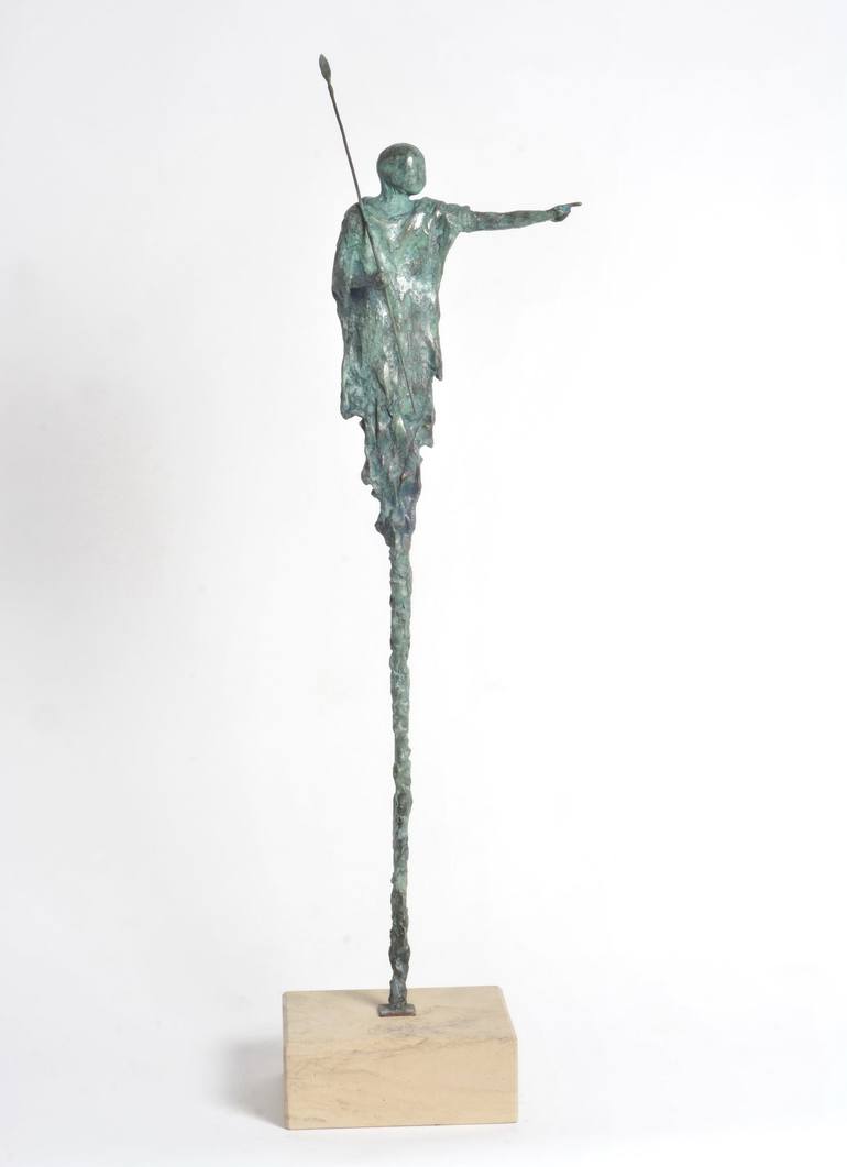 Original Men Sculpture by Heinrich Filter