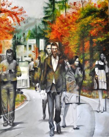 Original People Paintings by Monica Vaccari