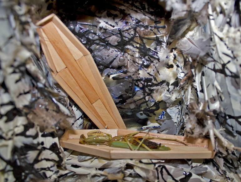 Original Modernism Nature Sculpture by Vladimir Vekhov
