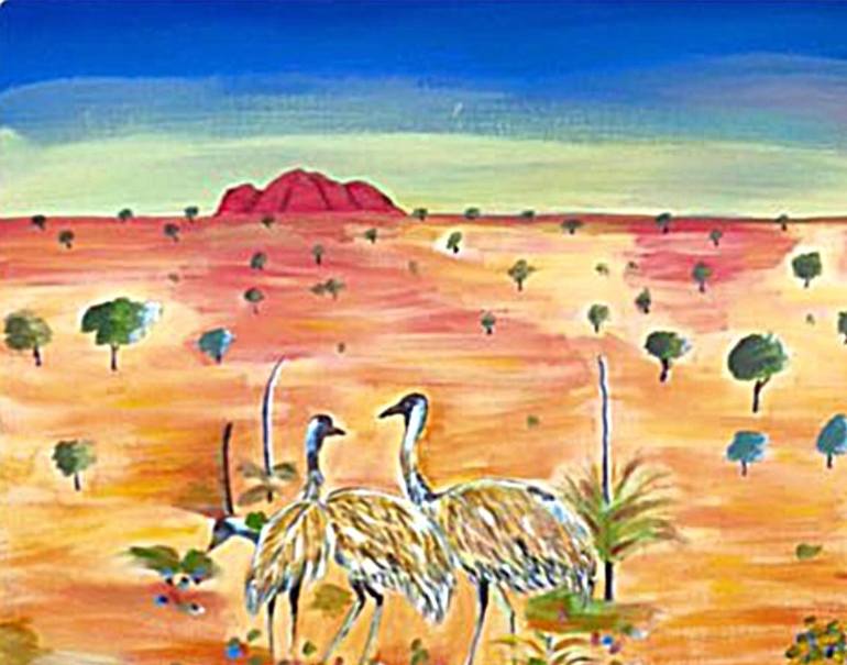 Original Landscape Paintings by Margie Langtip