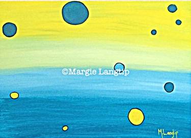 Original Abstract Paintings by Margie Langtip