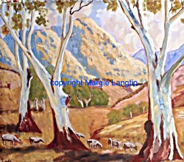 Original Landscape Paintings by Margie Langtip