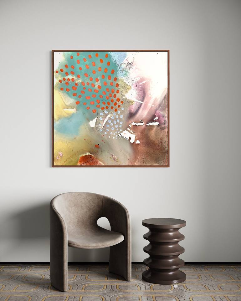 Original Abstract Painting by Alina Neculcea