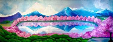 Original Fine Art Landscape Paintings by Yi-Chiao Chen