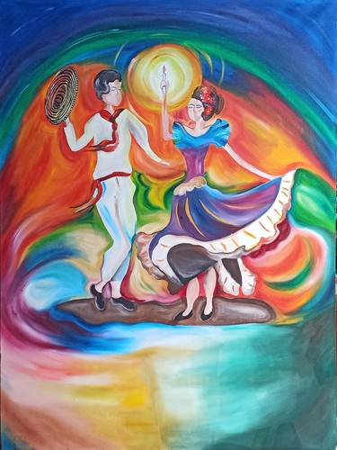 Print of Music Paintings by Maria Isabel Rodriguez