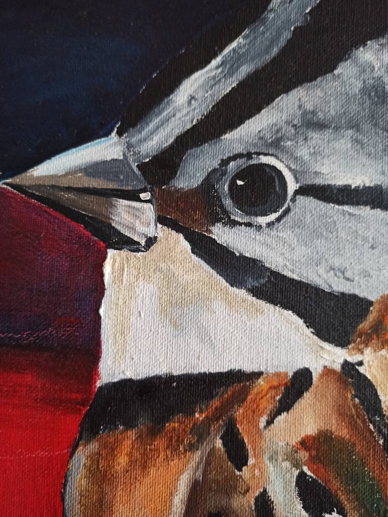 Original Expressionism Nature Painting by Maria Isabel Rodriguez