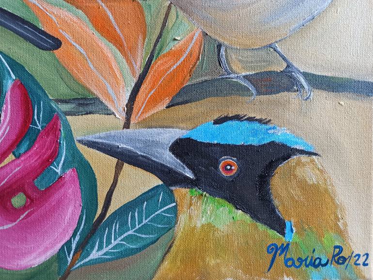 Original Nature Painting by Maria Isabel Rodriguez