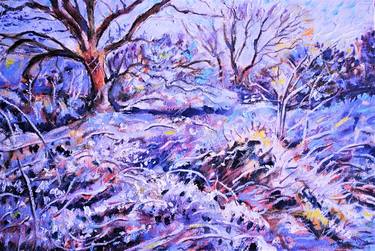 Saatchi Art Artist Paul Warburton; Paintings, “Winter Woods” #art