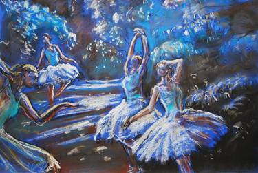 Print of Performing Arts Paintings by Paul Warburton