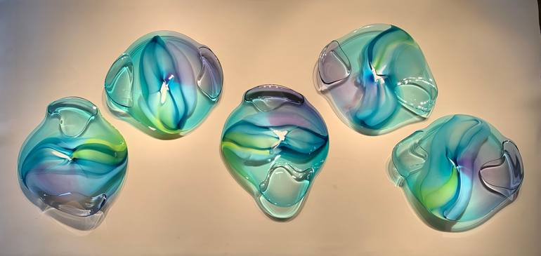 Original Abstract Installation by Paul And Carol Willsea O'Brien