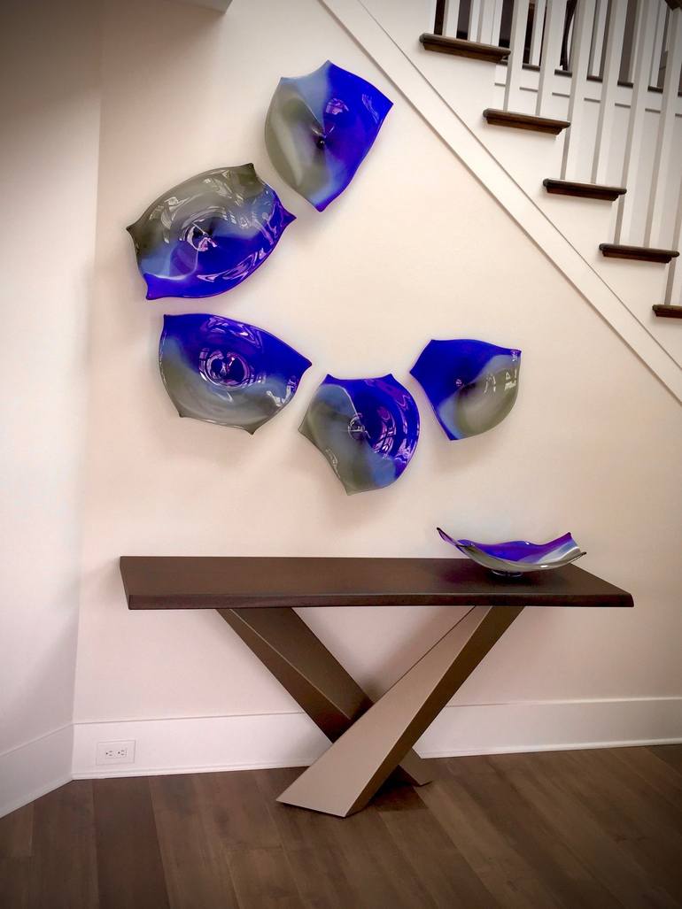 Original Abstract Installation by Paul And Carol Willsea O'Brien