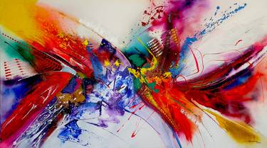 Original Abstract Expressionism Performing Arts Paintings by luiz delionn