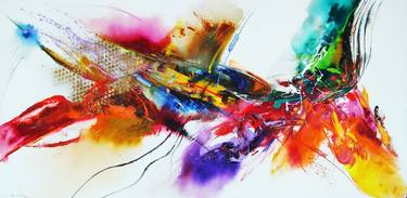 Original Abstract Paintings by luiz delionn