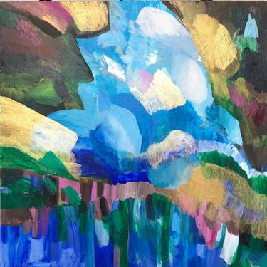 Original Abstract Expressionism Landscape Painting by Meagan Murphy