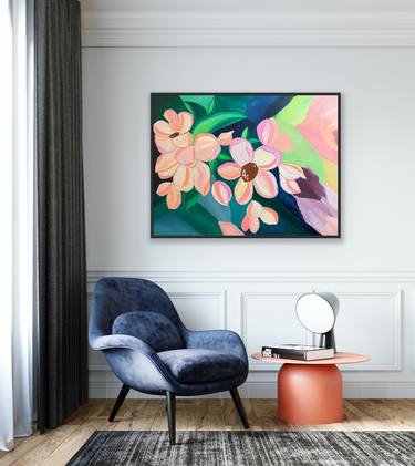 Original Floral Paintings by Kiran Mehta