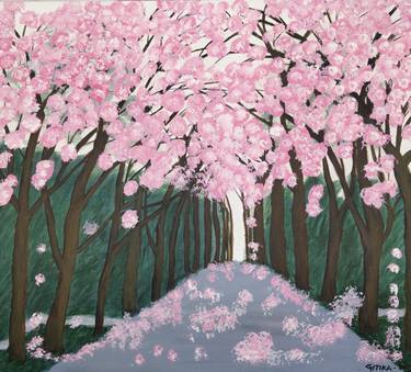 Original Impressionism Nature Paintings by Gitika Singh