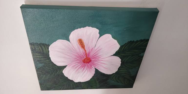 Original Realism Floral Painting by Gitika Singh