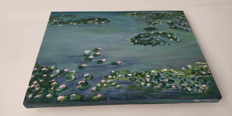 Original Expressionism Landscape Painting by Gitika Singh