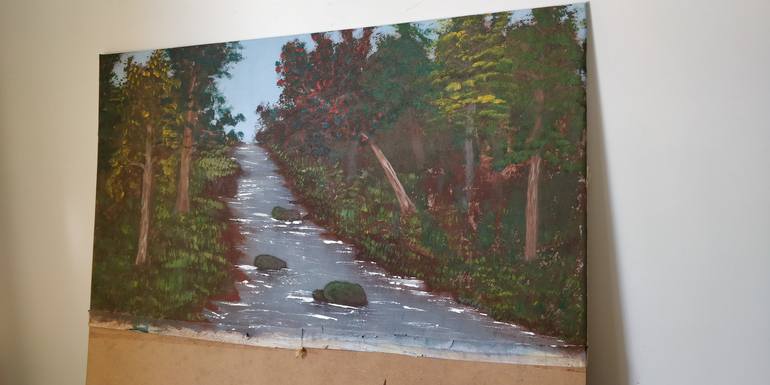 Original Realism Landscape Painting by Gitika Singh